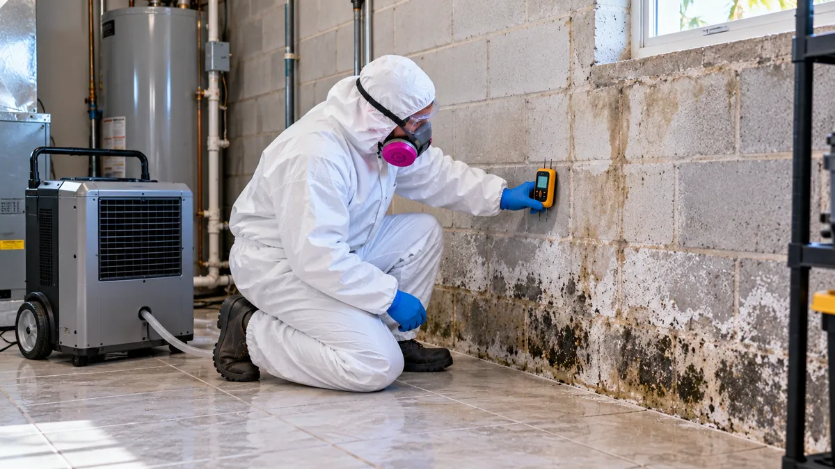 Basement Mold Removal in Boynton Beach