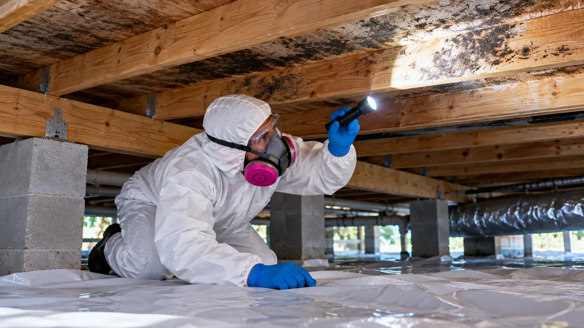 Crawl Space Mold Removal in Boynton Beach