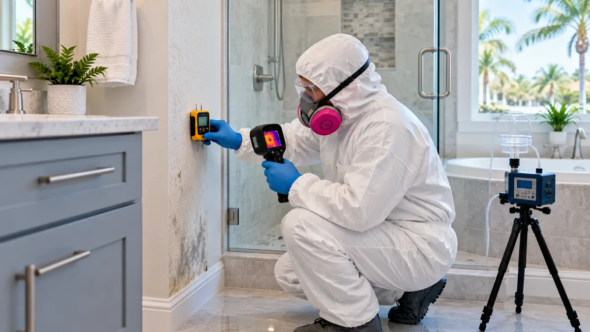 Mold Inspection and Testing in Boynton Beach